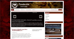 Desktop Screenshot of fundacionsonami.cl